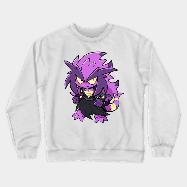 Violet Crewneck Sweatshirt by Shenaniganza